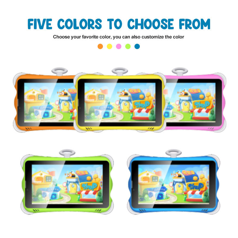 Kids Tablet 7 Inch Android Tablet with Parental Control, Sim Card WiFi & Protective Case