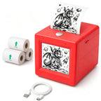2.4-Inch Smart AI Inkless Printer with Voice Chat
