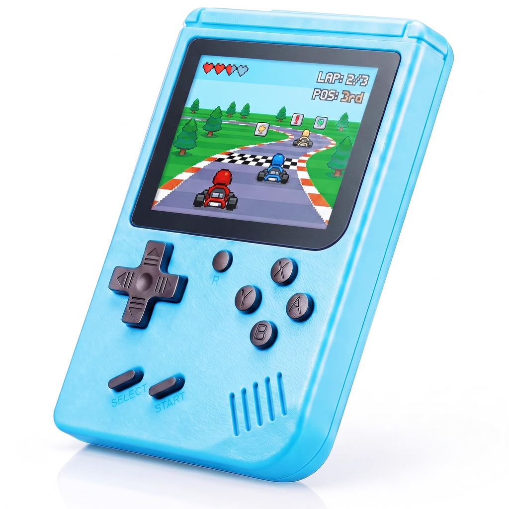3 Inch Retro Handheld Game Console with 365 Built-in Games & AV Output