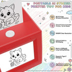 2.8-Inch AI Voice-Controlled Thermal Photo Printer
