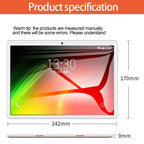 10.1 Inch Android 10.0 WiFi Business Tablet PC, 3GB RAM + 32GB Storage, IPS Display