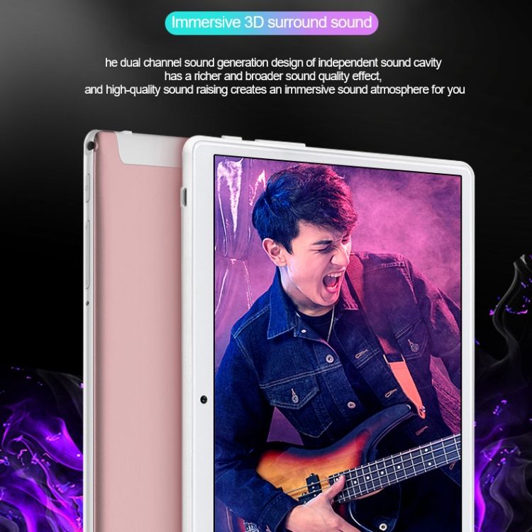 10.1 Inch Android 10.0 WiFi Business Tablet PC, 3GB RAM + 32GB Storage, IPS Display