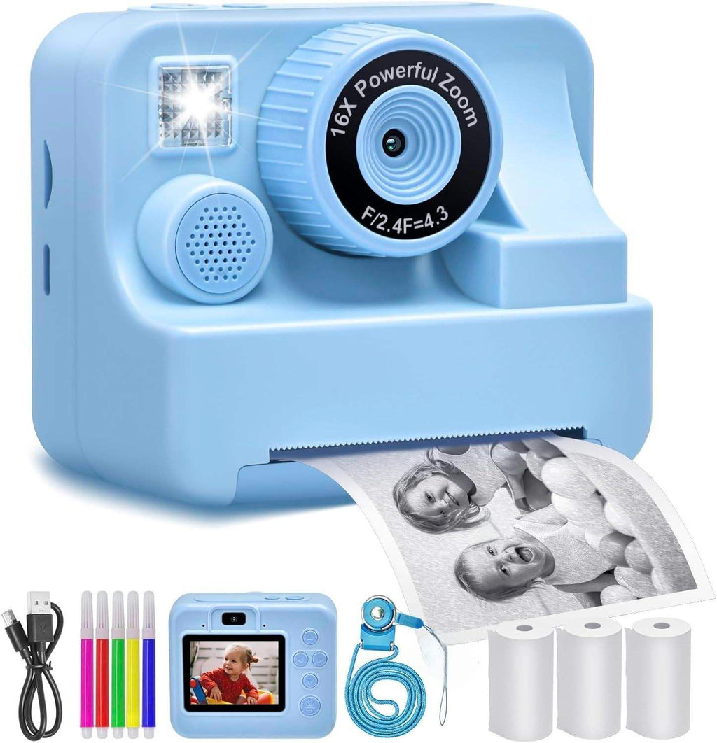 Kids Thermal Print Camera with 2.4" Display | Instant Photo Camera for Children