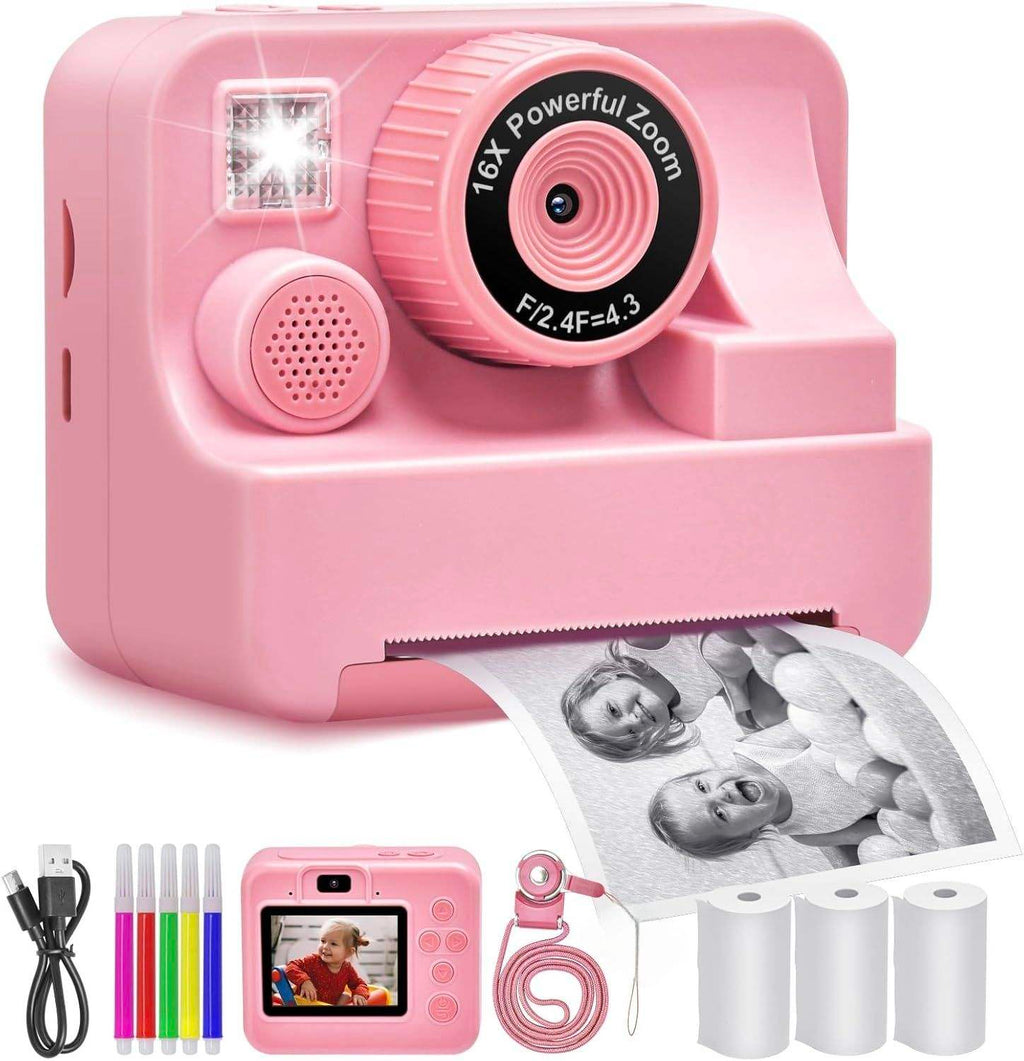 Kids Thermal Print Camera with 2.4" Display | Instant Photo Camera for Children