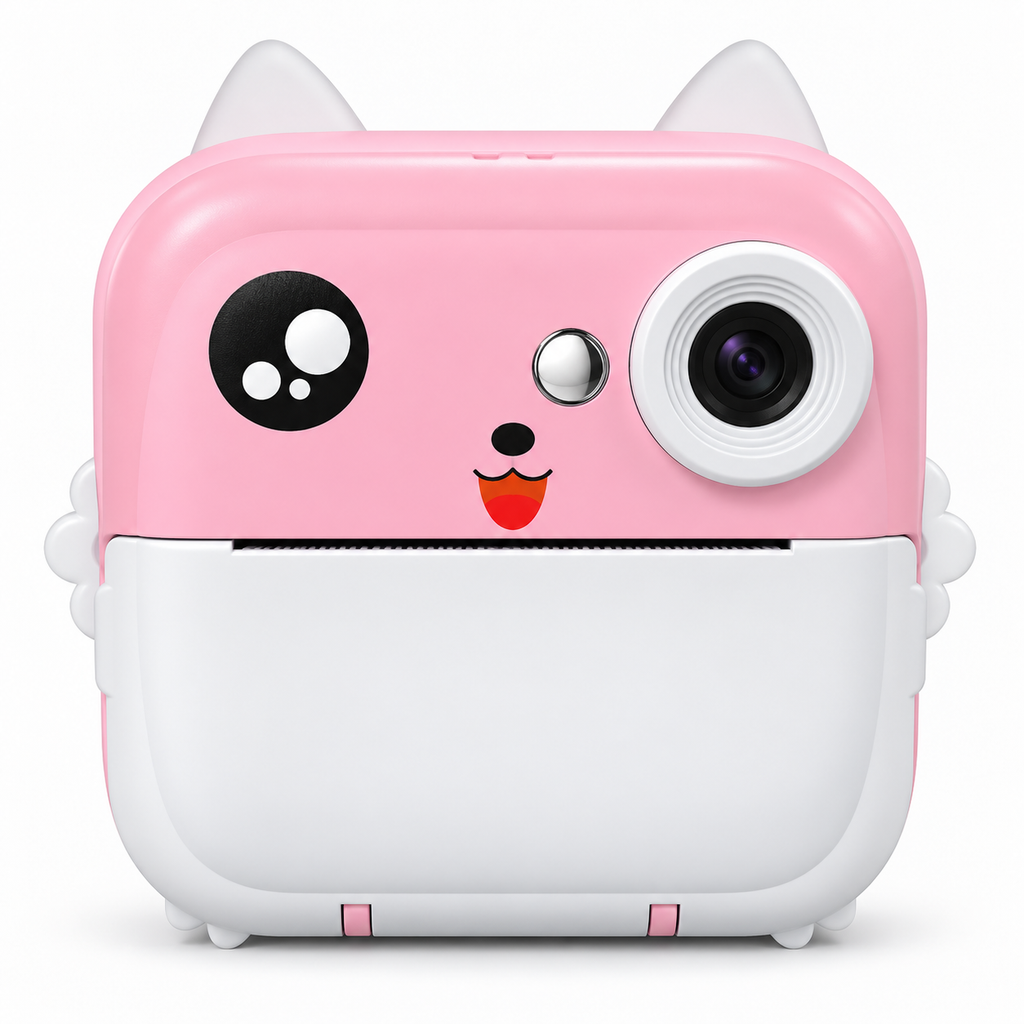 App-Controlled Instant Print Camera for Kids