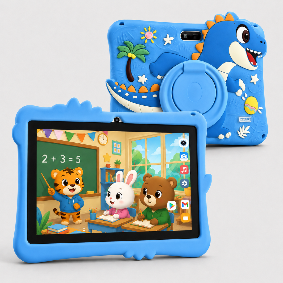 Kids Android Tablet with Touch Screen, Parental Control and Kid-Friendly Case