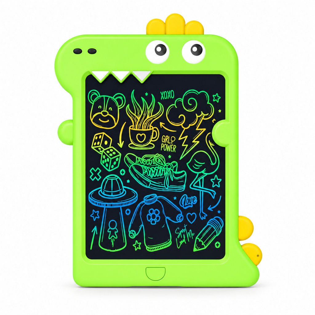 10 Inch Dinosaur LCD Writing Tablet for Kids – Reusable Drawing Pad, OEM/ODM Wholesale