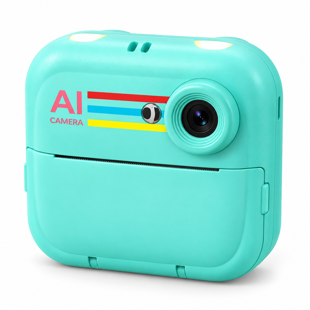 Voice-Controlled Instant Print Camera with 2.4-Inch HD Screen