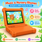 3.97 Inch Kids Video Story Player with IPS Screen MP3 Music & Type-C Charging