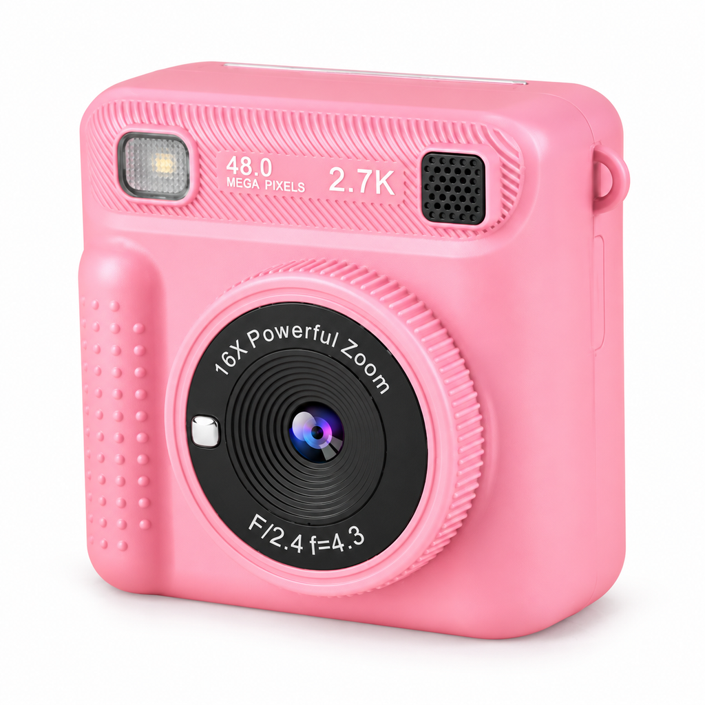 Retro Kids Instant Print Camera | 2.4" Thermal Printing Digital Camera