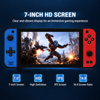 7-Inch Handheld Game Console with TV Output & 2-Player Support