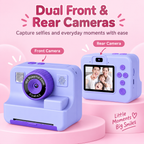Kids Instant Print Camera with 2.4" Screen | Thermal Printing Digital Camera