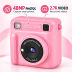 Retro Kids Instant Print Camera | 2.4" Thermal Printing Digital Camera