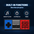 7-Inch Handheld Game Console with TV Output & 2-Player Support