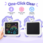 12 Inch Unicorn LCD Writing Tablet for Kids – Reusable Drawing Board