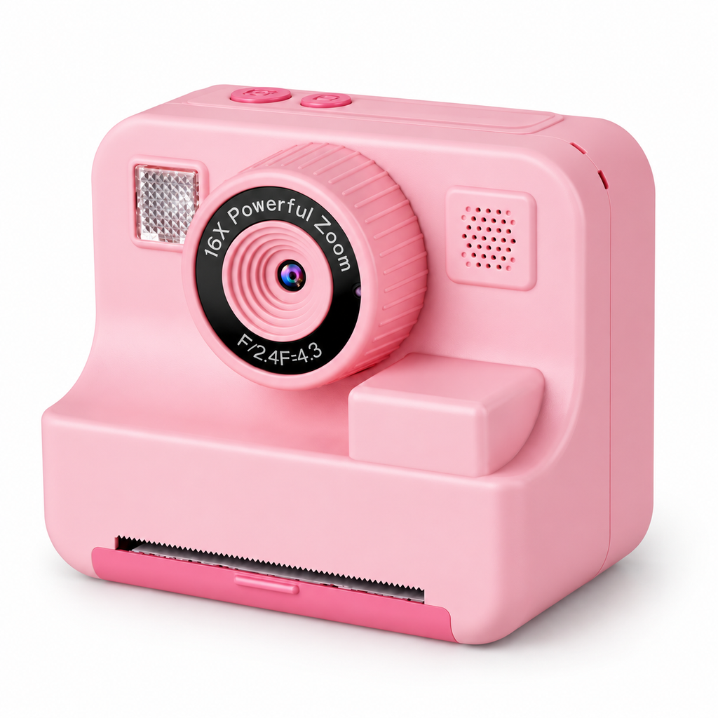 Kids Instant Print Camera with 2.4" Screen | Thermal Printing Digital Camera