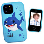 Kids touchscreen camera phone Blue Shark product view 2