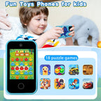 Kids touchscreen camera phone Blue Shark product view 7