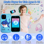 Kids touchscreen camera phone Blue Shark product view 9