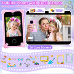 Kids touchscreen camera phone Chubby Purple Unicorn product view 4