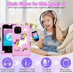 Kids touchscreen camera phone Chubby Purple Unicorn product view 6