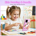 Kids touchscreen camera phone Chubby Purple Unicorn product view 7