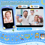 Kids touchscreen camera phone Heart-shaped Dinosaur product view 4