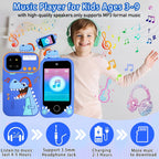 Kids touchscreen camera phone Musical Dinosaur product view 6