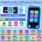 Kids touchscreen camera phone Palm Tree Dinosaur product view 2
