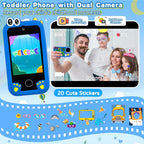 Kids touchscreen camera phone Palm Tree Dinosaur product view 4