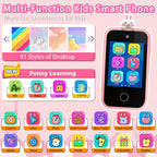 Kids touchscreen camera phone Pink Bunny Unicorn product view 2