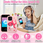 Kids touchscreen camera phone Pink Shark product view 7