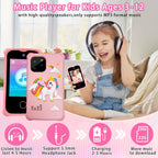 Kids touchscreen camera phone Pink Unicorn product view 7