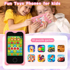 Kids touchscreen camera phone Pink Unicorn product view 9