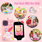 Kids touchscreen camera phone Winged Unicorn product view 8