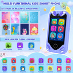 Blue dragon kids smart phone camera toy product detail image