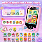 Light pink mermaid kids camera phone toy detail image