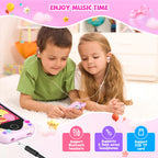 Pink kids smart phone camera toy accessories and package image