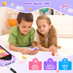Violet kids smart phone camera toy accessories and package image