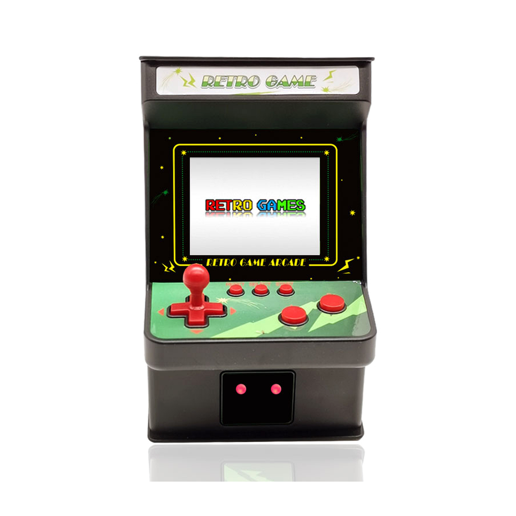 Mini Retro Arcade Game Console with 256 Built-In Games, 2.8-Inch IPS Screen, 2-Player Support & TV Output