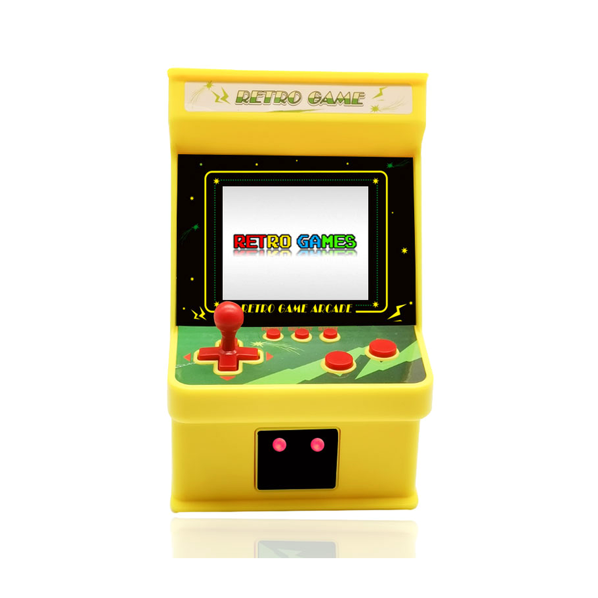 Mini Retro Arcade Game Console with 256 Built-In Games, 2.8-Inch IPS Screen, 2-Player Support & TV Output